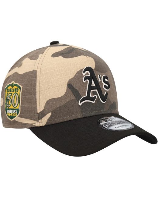 New Era Oakland Athletics Crown A-Frame 9FORTY Adjustable Hat