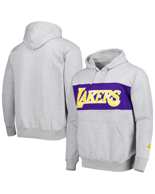 Fanatics Los Angeles Lakers Wordmark French Terry Pullover Hoodie