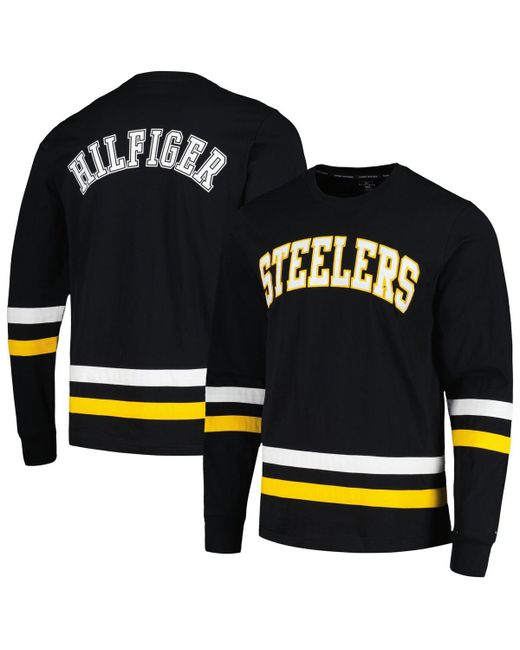 Tommy Hilfiger Gold Pittsburgh Steelers Nolan Long Sleeve T-shirt