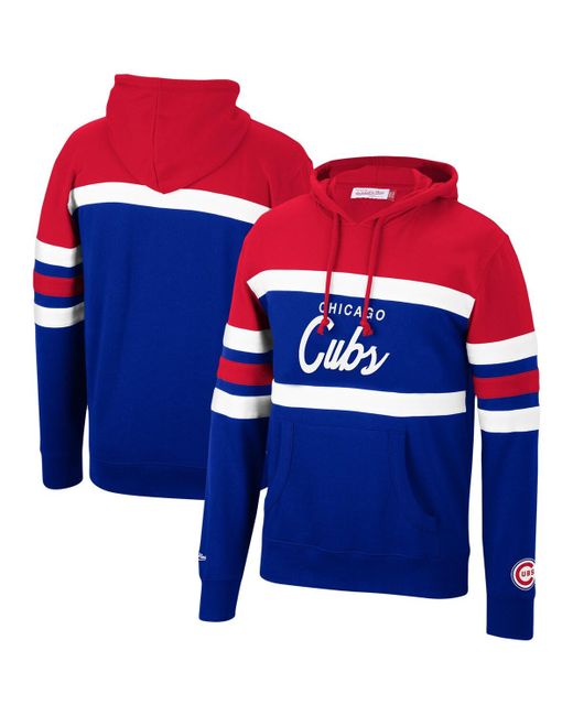 Mitchell & Ness Chicago Cubs Head Coach Pullover Hoodie