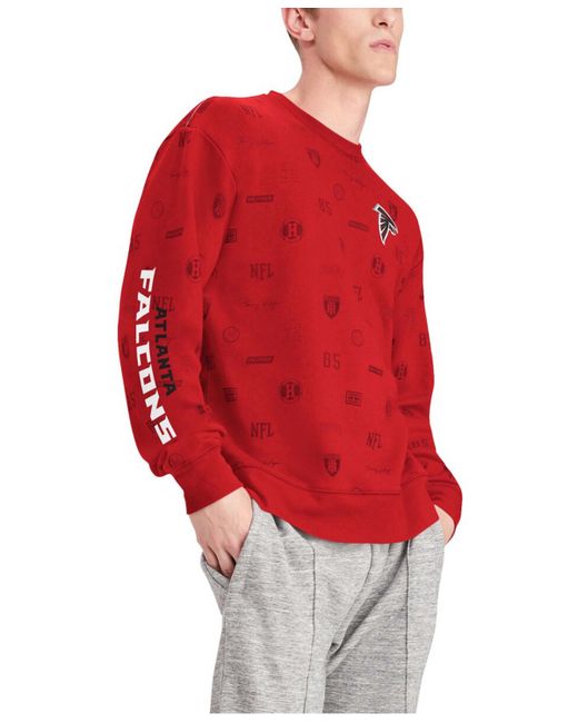 Tommy Hilfiger Atlanta Falcons Reid Graphic Pullover Sweatshirt