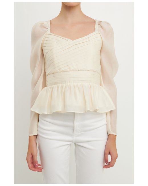 Endless Rose Pleated Top