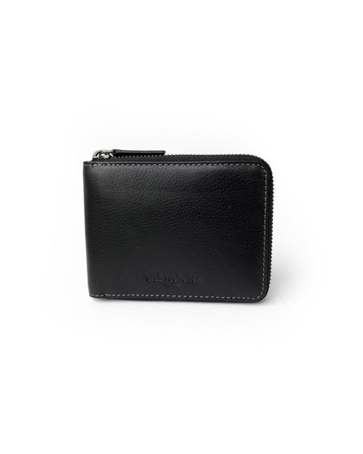 Club Rochelier Full Leather Zipper Around Wallet with Center Wing