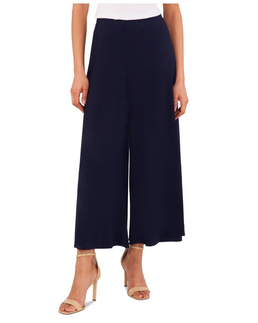 Vince Camuto Pull On Wide Leg Ankle Pants