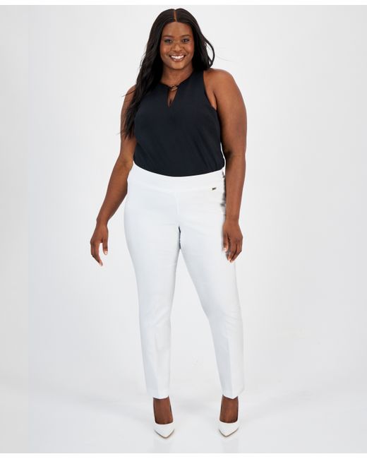 I.N.C. International Concepts Plus and Petite Tummy-Control Skinny Pants Created for