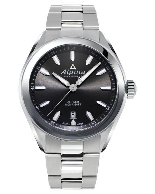Alpina Swiss Alpiner Bracelet Watch 42mm