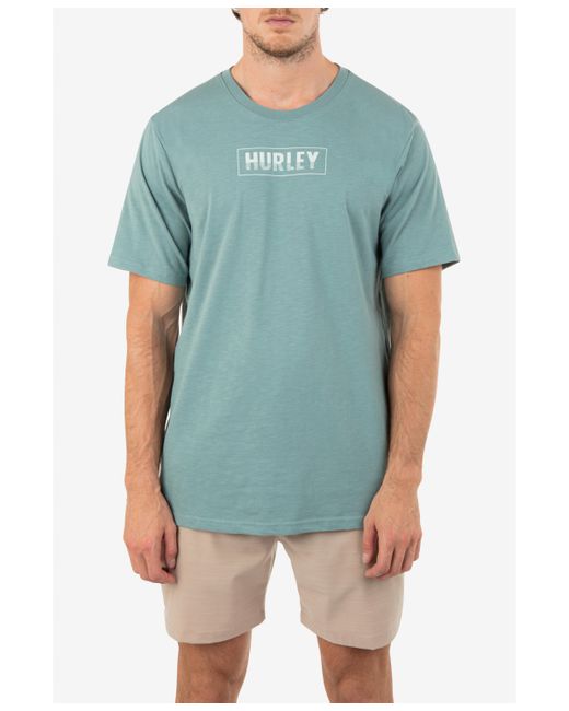 Hurley Evd H2O-dri Box Lines Slub Short Sleeves T-shirt