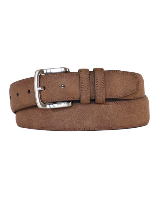Nautica Casual Padded Leather Belt