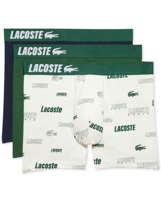 Lacoste Boxer Brief Underwear Pack of 3