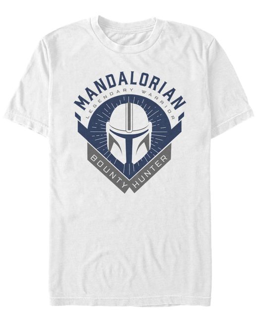 Fifth Sun Star Wars The Mandalorian Warrior Emblem Short Sleeve T-shirt