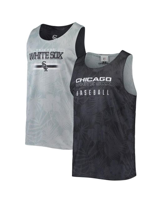 Foco Chicago White Sox Floral Reversible Mesh Tank Top