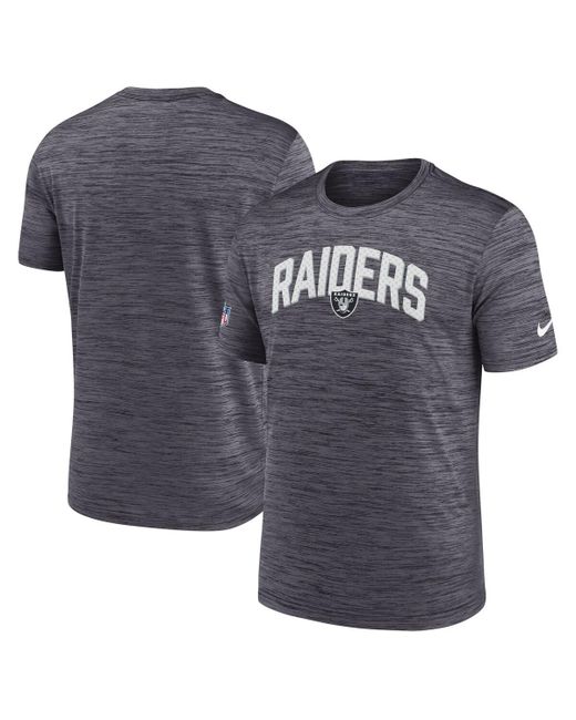Nike Las Vegas Raiders Sideline Velocity Athletic Stack Performance T-shirt