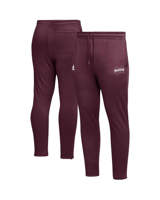 Adidas Mississippi State Bulldogs Aeroready Tapered Pants