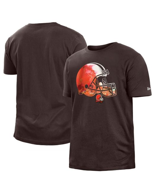 New Era Cleveland Browns 2022 Sideline Ink Dye T-shirt
