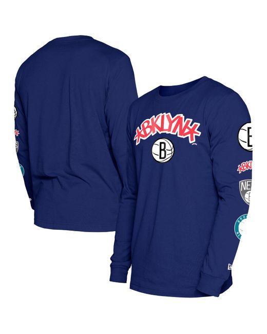 New Era Brooklyn Nets 2023/24 City Edition Long Sleeve T-shirt