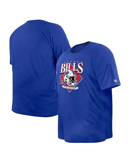 New Era Buffalo Bills Big and Tall Helmet T-shirt