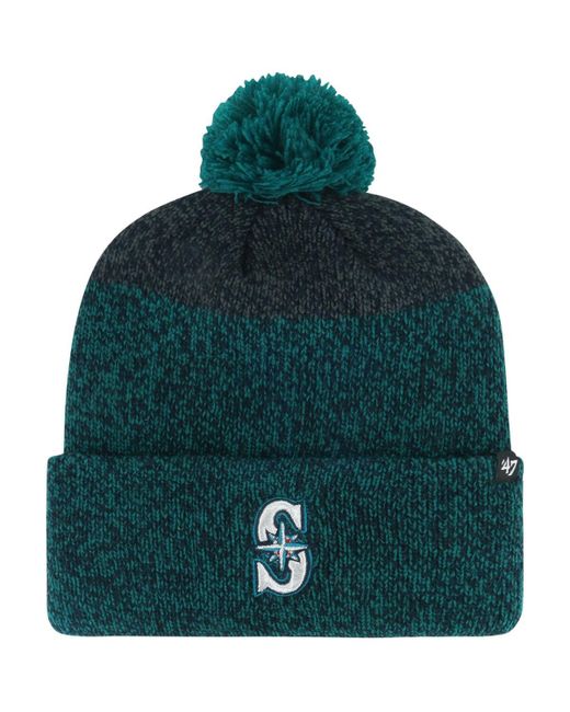 '47 Brand 47 Brand Seattle Mariners Darkfreeze Cuffed Knit Hat with Pom