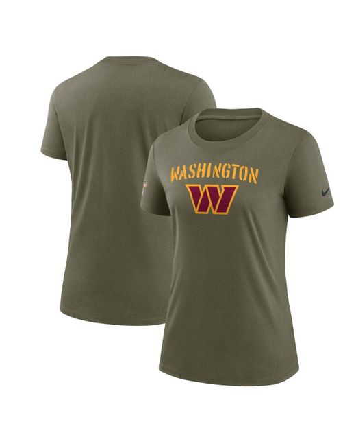 Nike Washington Commanders 2022 Salute To Service Legend T-shirt