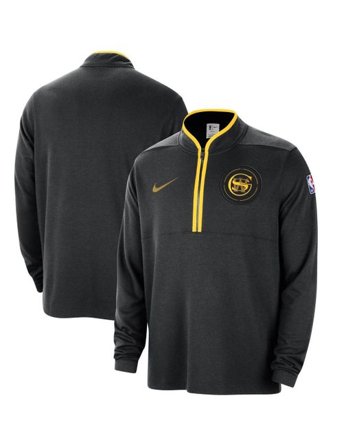 Nike Golden State Warriors 2023/24 City Edition Authentic Coaches Half-Zip Jacket