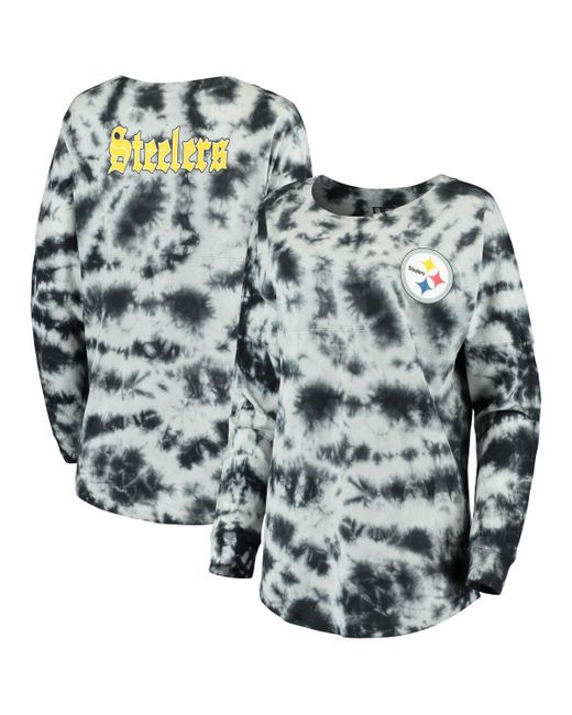New Era Pittsburgh Steelers Tie-Dye Long Sleeve T-shirt