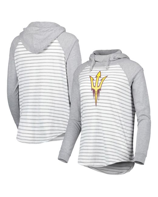 Colosseum White Arizona State Sun Devils Gloria Raglan Long Sleeve Hoodie T-shirt