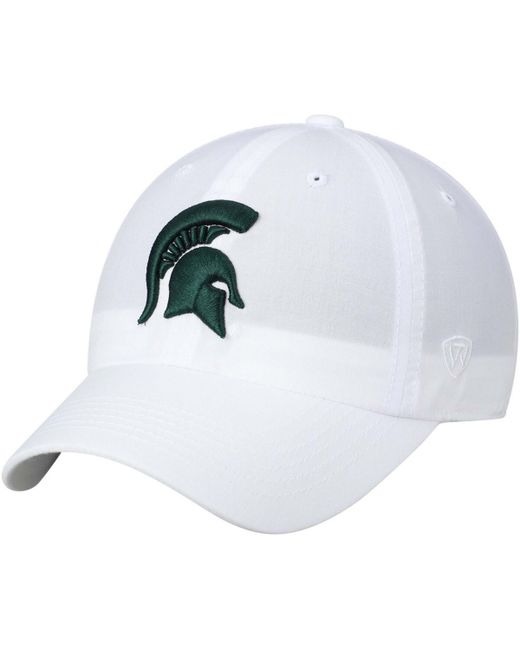 Top Of The World Michigan State Spartans Primary Logo Staple Adjustable Hat