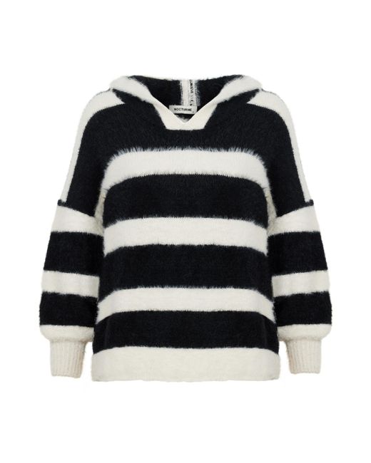 Nocturne Hooded Oversize Sweater