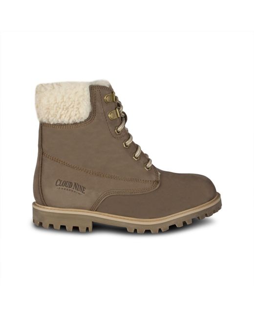 Cloud Nine Sheepskin Ladies Kindra Comfort Hiking Boots