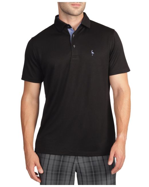 TailorByrd Big Tall Solid Modal Polo Shirt