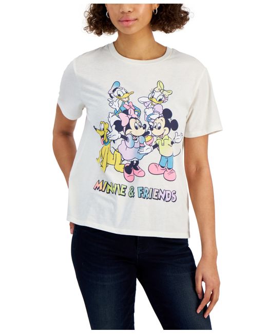 Disney Juniors Minnie Friends Graphic-Print Tee