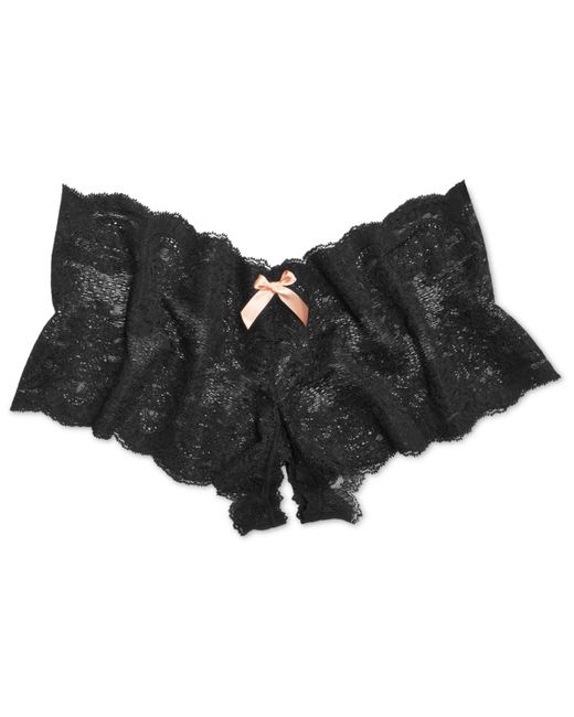 Hanky Panky After Midnight Peek-a-Boo Crotchless Brief