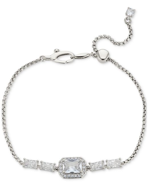 Eliot Danori Crystal Adjustable Slider Bracelet
