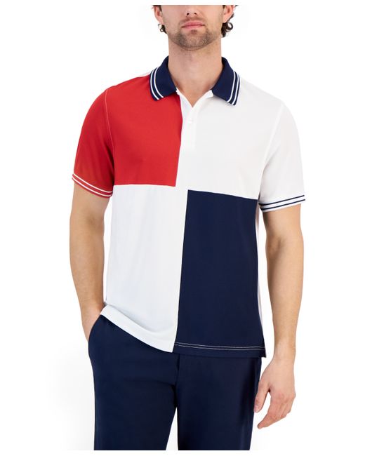 Club Room Colorblocked Sport Polo Shirt Created for