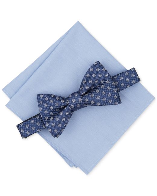 Bar III Della Floral Bow Tie Pocket Square Set Created for