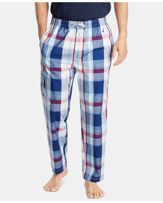 Nautica Cotton Plaid Pajama Pants
