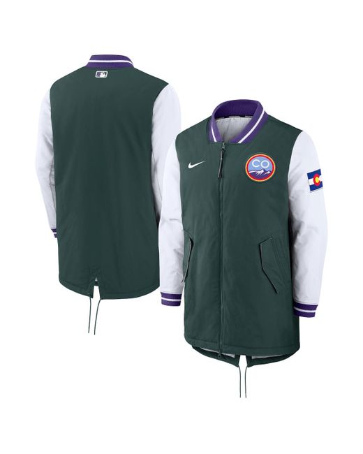 Nike Colorado Rockies City Connect Full-Zip Dugout Jacket