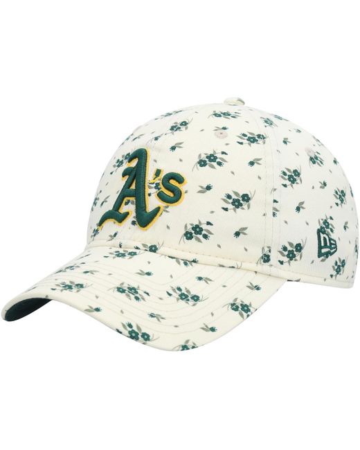 New Era Oakland Athletics Chrome Bloom 9TWENTY Adjustable Hat
