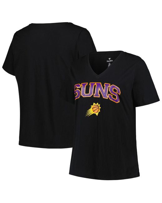 Profile Phoenix Suns Plus Arch Over Logo V-Neck T-shirt