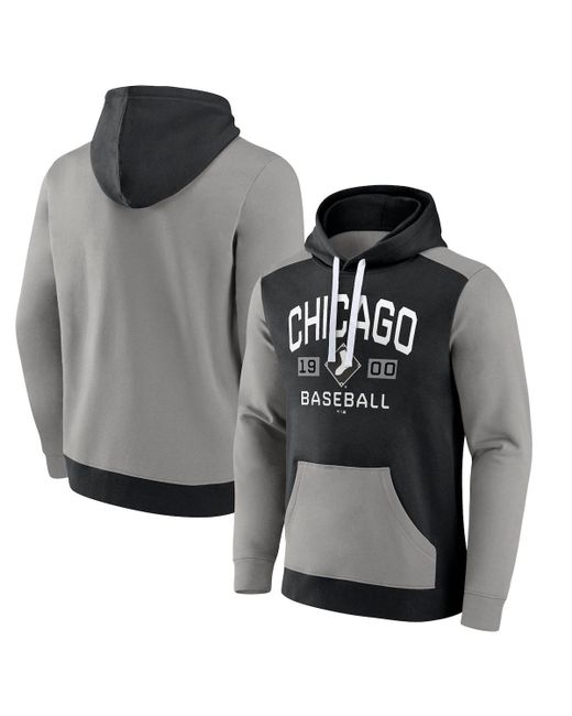 Fanatics Gray Chicago White Sox Chip Pullover Hoodie