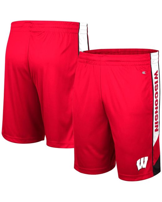 Colosseum Wisconsin Badgers Pool Time Shorts