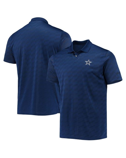 Nike Golf Dallas Cowboys Jacquard Wing Performance Polo Shirt