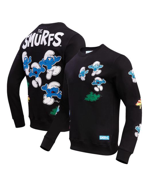 Freeze Max and The Smurfs Jumping Pullover Sweatshirt