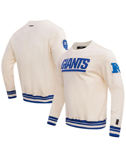 Pro Standard New York Giants Retro Classics Fleece Pullover Sweatshirt