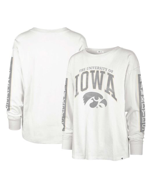 '47 Brand 47 Brand Iowa Hawkeyes Statement Soa 3-Hit Long Sleeve T-shirt