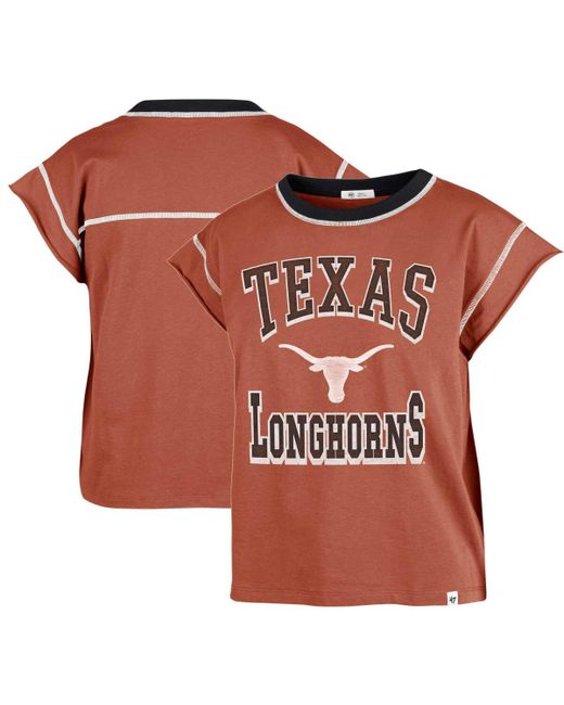 '47 Brand 47 Brand Texas Longhorns Sound Up Maya Cutoff T-shirt