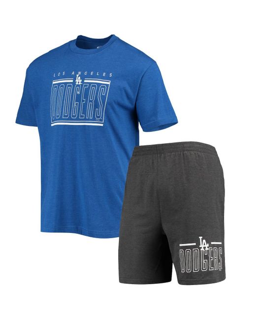 Concepts Sport Royal Los Angeles Dodgers Meter T-shirt and Shorts Sleep Set