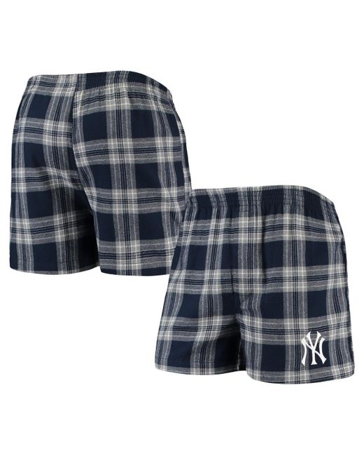 Concepts Sport Gray New York Yankees Takeaway Flannel Boxers