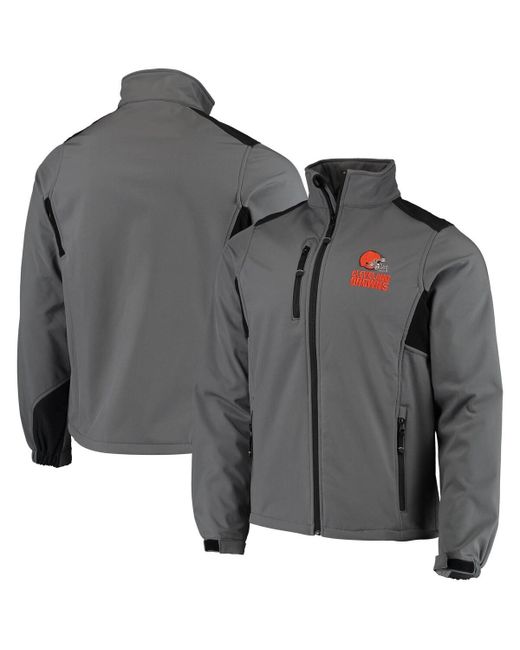 Dunbrooke Cleveland Browns Circle Softshell Fleece Full-Zip Jacket