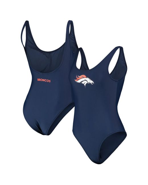 G-iii 4her By Carl Banks Denver Broncos Making Waves One-Piece Swimsuit