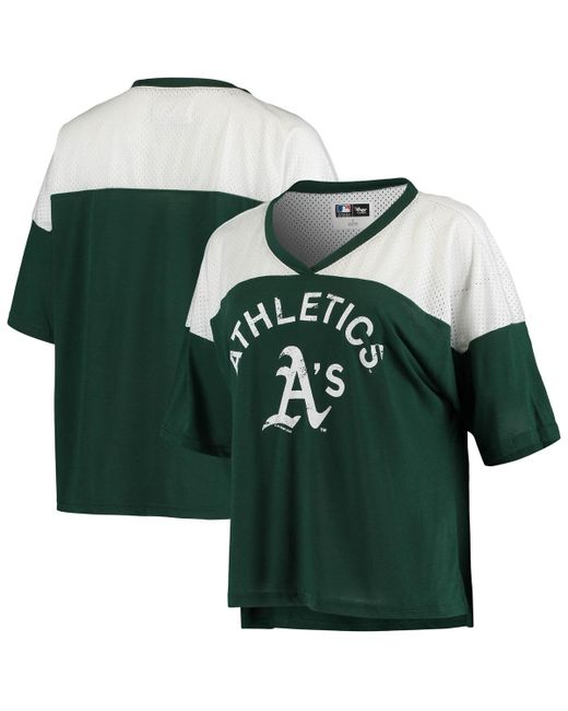 G-iii Sports By Carl Banks Oakland Athletics All World V-Neck T-shirt